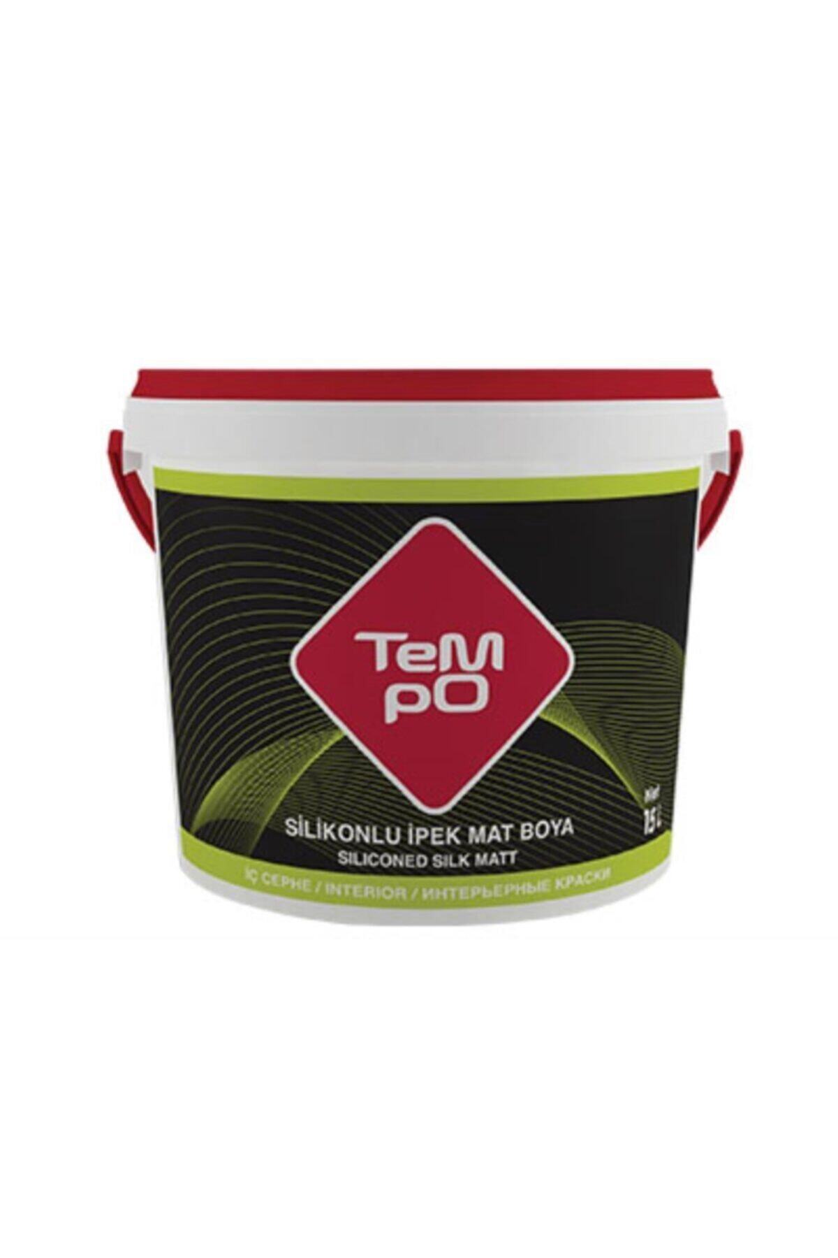 Tempo Silikonlu Ipek Mat Duvar Boyası 15 Lt