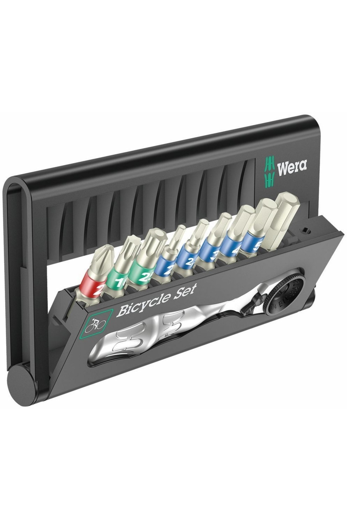 WERA Bisiklet Set 9 Mini Cırcır Bits Seti 05004177001