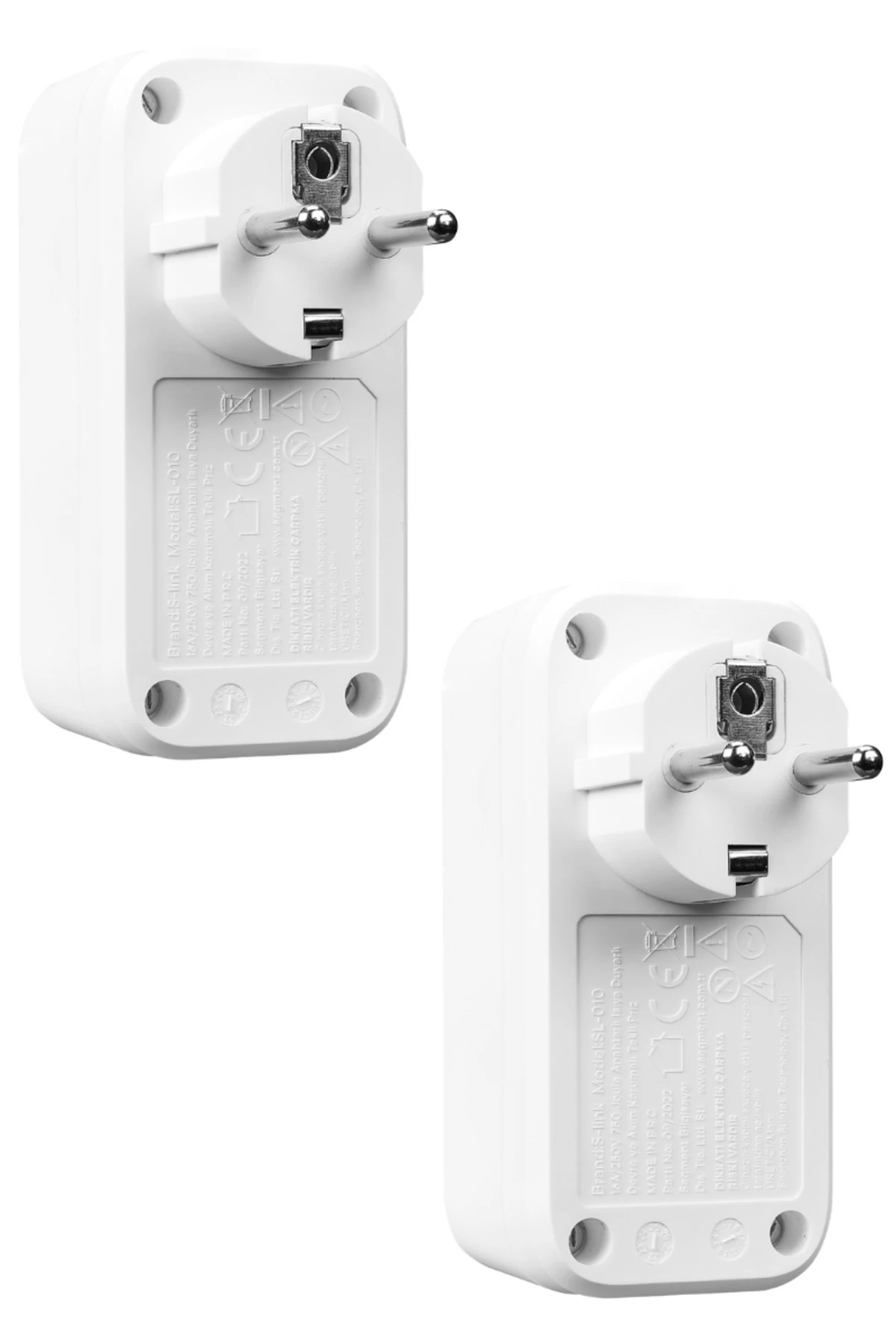 Isıya Duyarlı Devre ve Akım Korumalı Priz Tekli Anahtarlı 16a/250v 750 Joule 2 Li Set