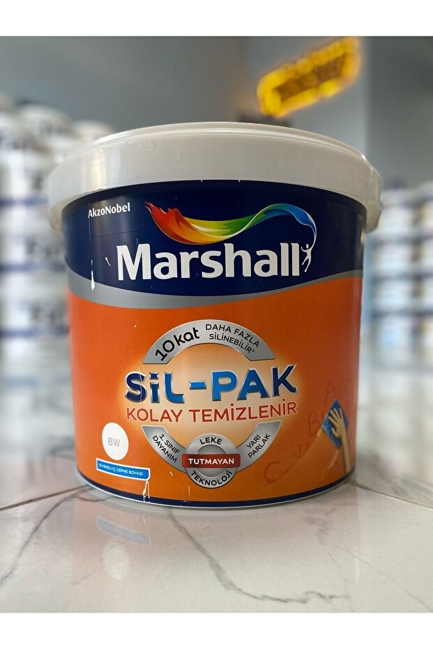 SİL PAK SİLİKONLU TAM SİLİNEBİLİR PARLAK BOYA