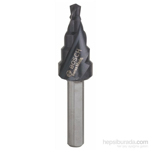 BOSCH - Kademeli Matkap Ucu Hss-Altin - 4 - 12 Mm, 6,0 Mm, 50 Mm