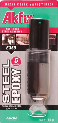 Hızlı Çelik Yapıştırıcı (Şırınga) E350 (1 Adet)