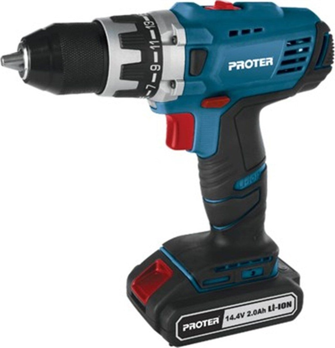14.4V Li-Ion Akülü Matkap ve Vidalama, 2 Yıl Garanti, Kablosuz, 14.5W