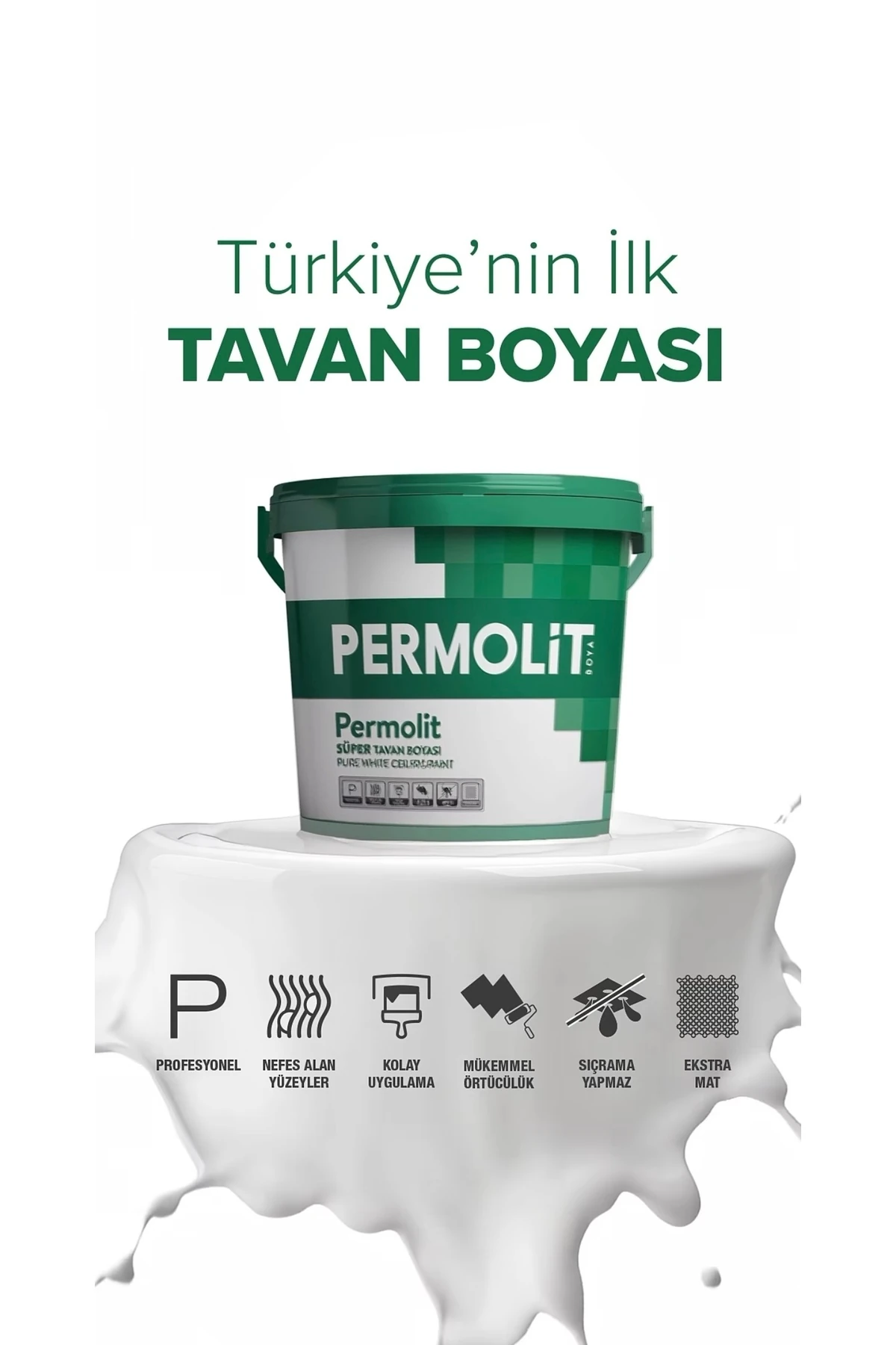 SÜPER TAVAN BOYASI 3,5KG
