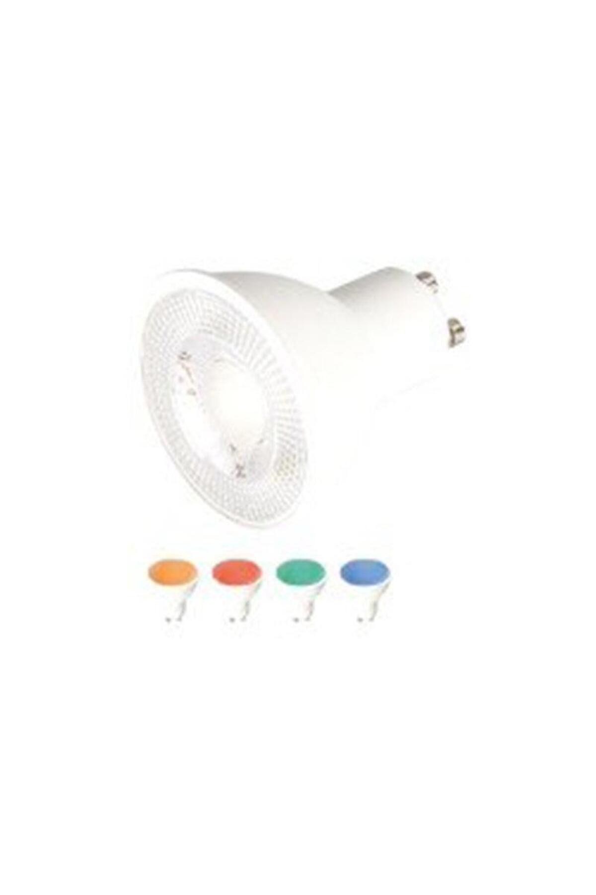 Ct-4215r Çanak Led Ampul 8w Gu-10 Duy Kırmızı Işık