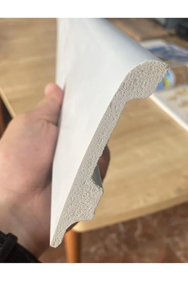 28 Adet 240cm Toplam 67 Metre İCON PVC Çıta Kenar Süpürgelik Çıtalama Dekoratif Ev Süpürgelik