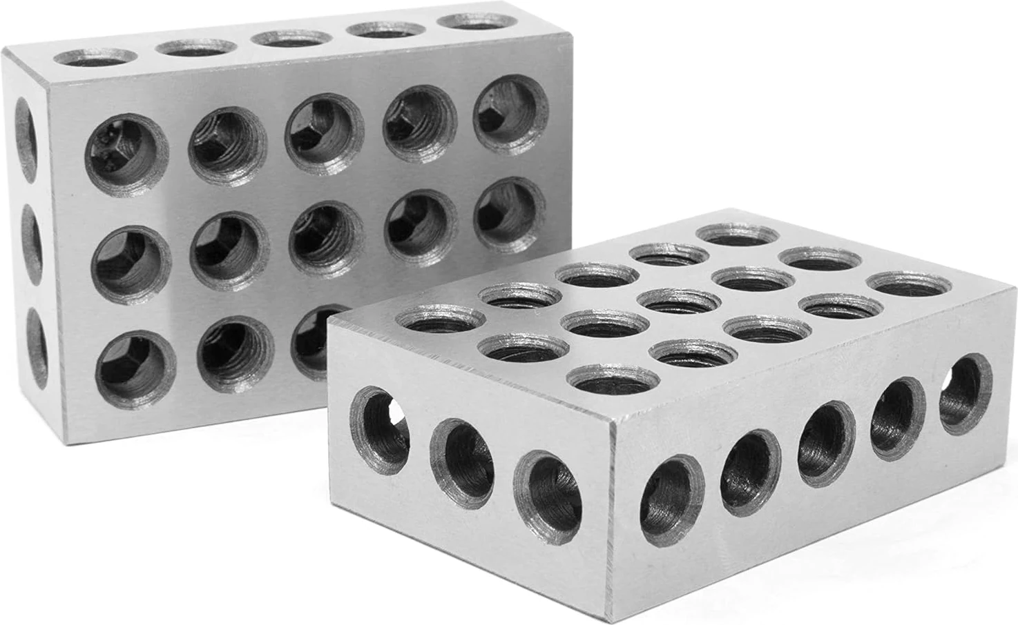 10423 7,6 x 5,1 x 2,5 cm Çelik Sertleştirilmiş Bloklar, 2 Adet