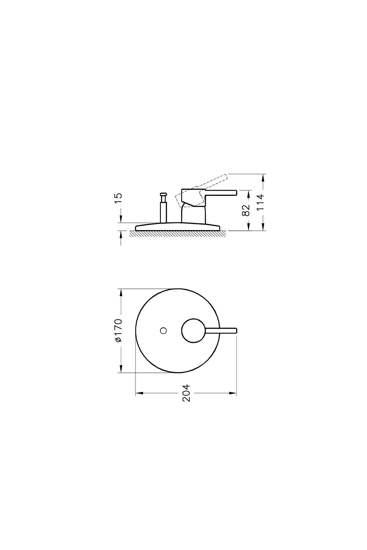Minimax S Ankastre Banyo Bataryası (Sıva Üstü Grubu) A42210