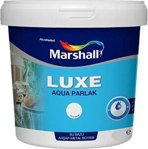 Luxe Aqua Su Bazlı Yağlı Boya Beyaz 0.75 Lt.