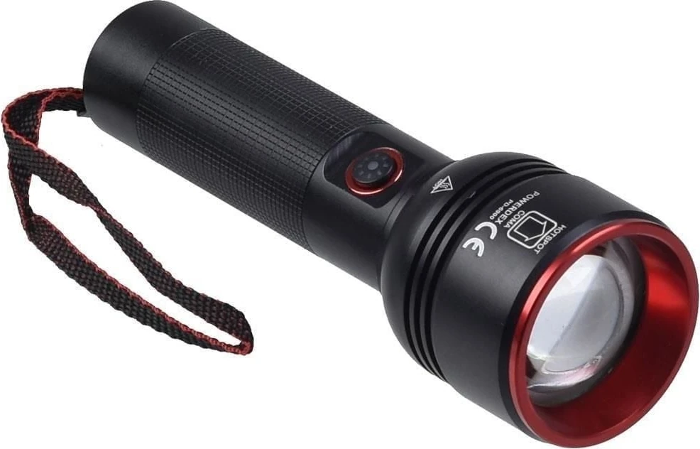 çınar ticaret ennalbur powerdeks pd-6900 2000 lümen zoomlu şarjlı el feneri