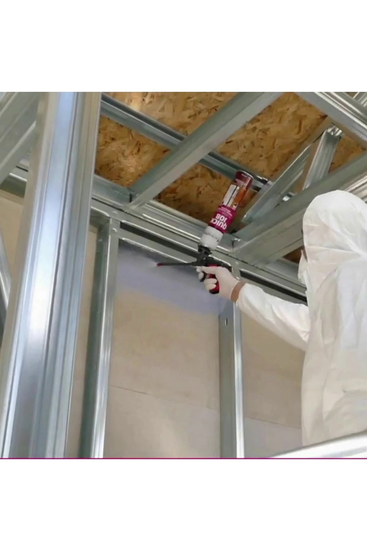 Yalıtüp Poliüretan Yalıtım Köpük 930grx2 Adet + 1 Adet Tabanca