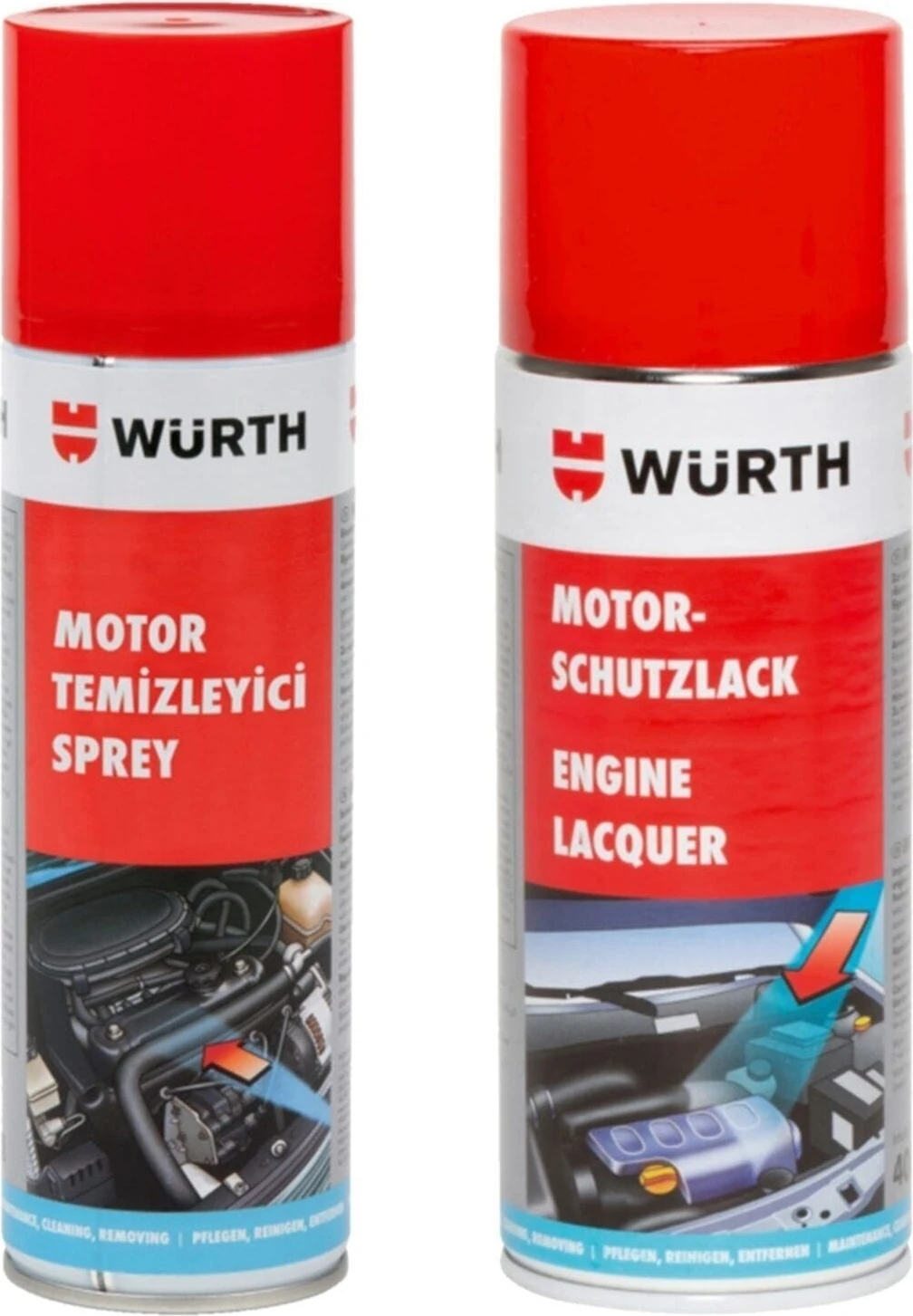 Motor Temizleyici Sprey 500 ml Koruma Cilası 400 M