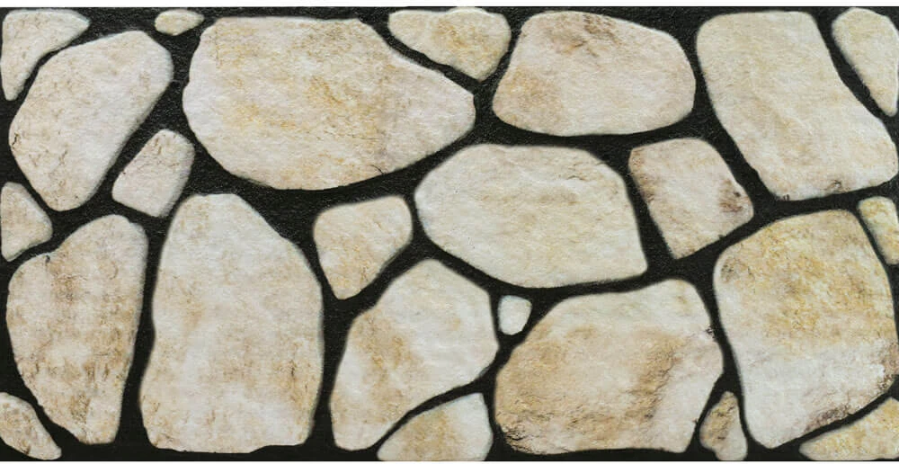 5 Adet (2,5m2) Kayrak Taş Görünümlü 3 Boyutlu Renkli Strafor Köpük Duvar Kaplama Paneli (KY-809)