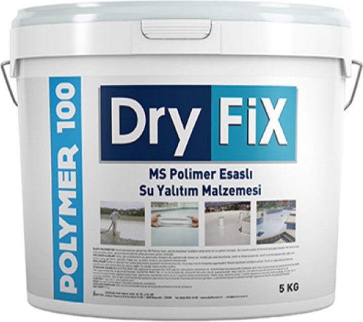Polimer 100 Su Yalıtım Boyası 18 kg Beyaz