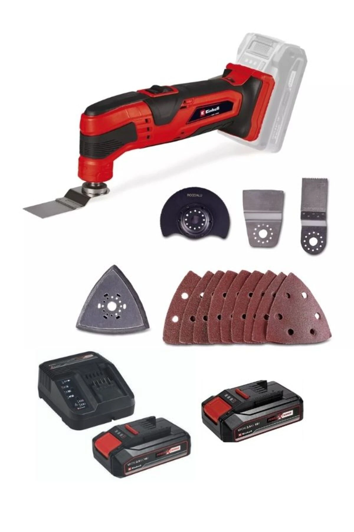 TC-MG 18 Li 2x2.5ah Akülü Raspalama