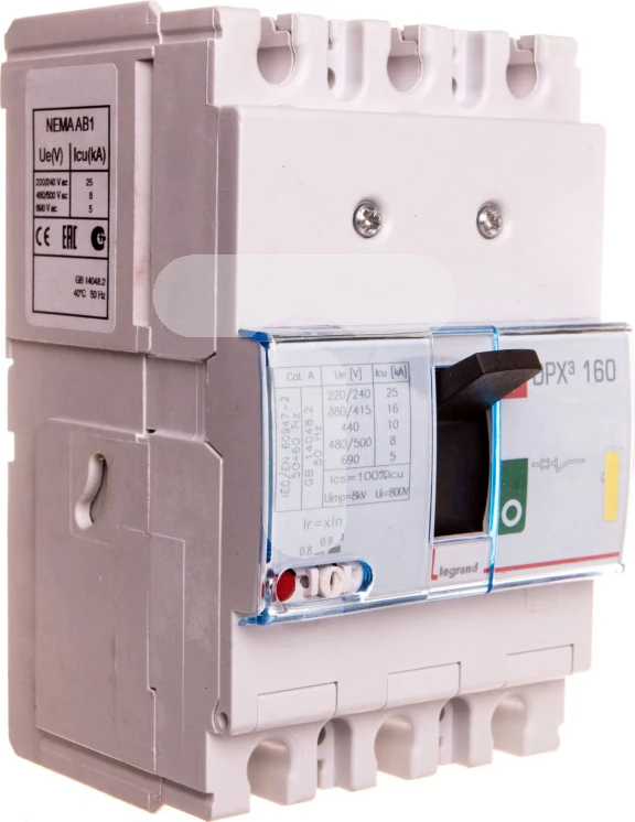 420208 Dpx³ 250 200A 3 Kutuplu 25KA Ayar Sahalı Kompakt Şalter