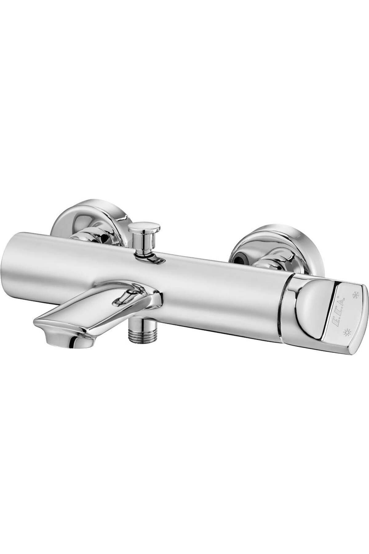 Myra Banyo Bataryası + ECA Logica Sürgülü Duş Seti Üst Takımı