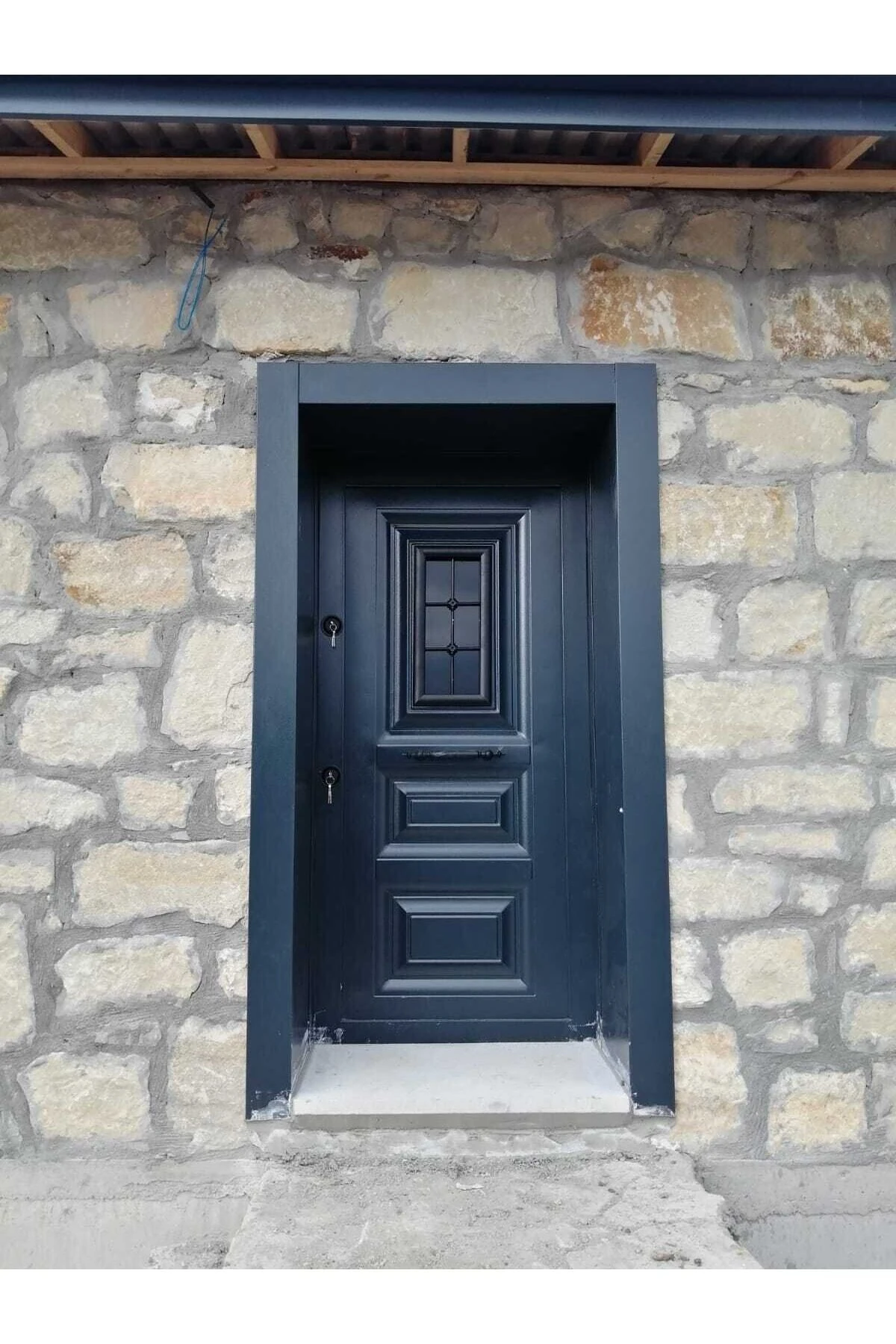 Camlı Çelik Kapı Sağ