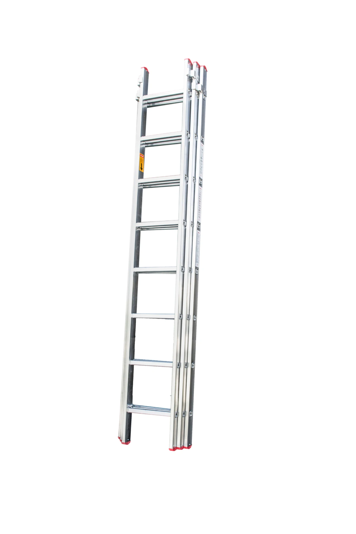 3 Parçalı Alüminyum Sürgülü Merdiven 3X6 Basamaklı (ASM.09)