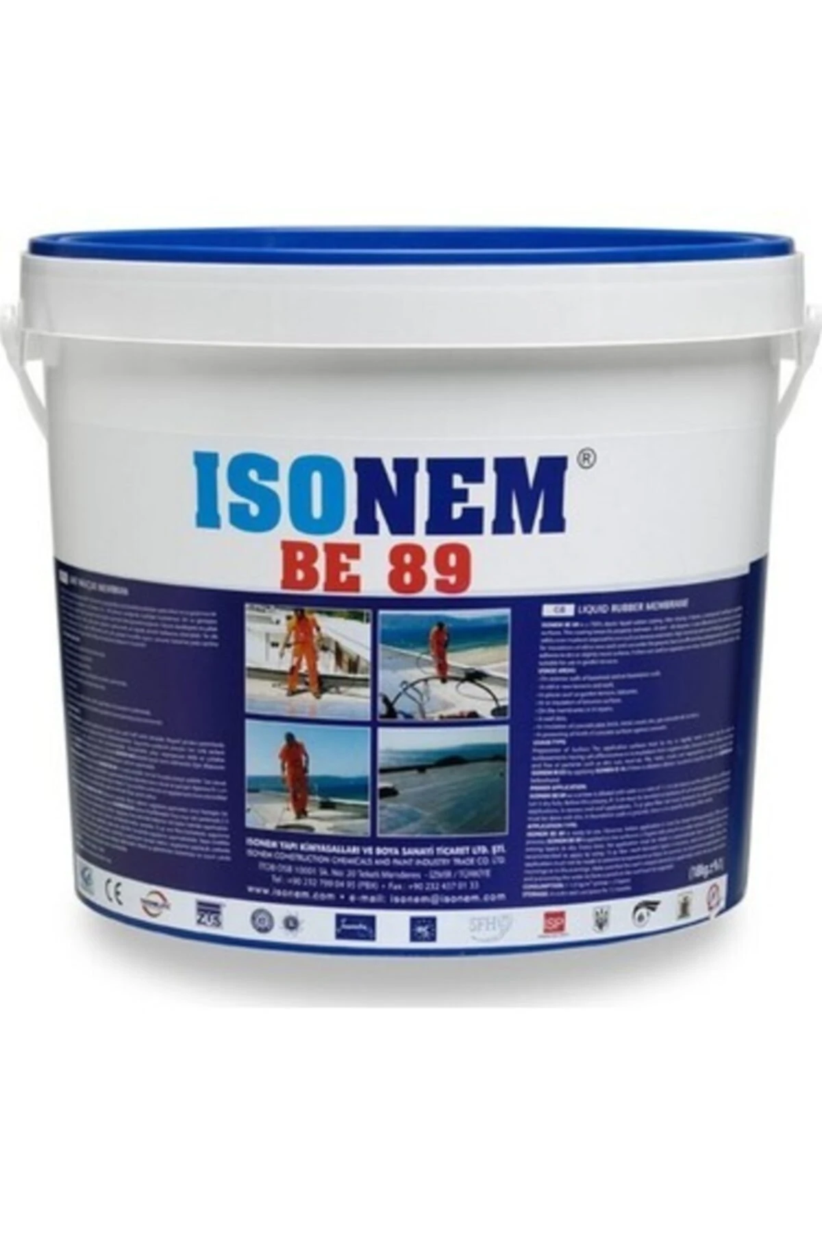 BE 89 Kauçuklu Likit Bitüm Membran 18 kg