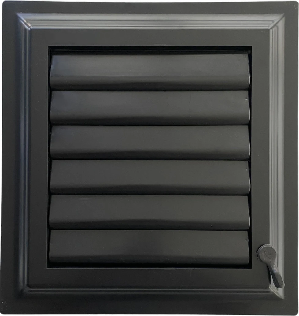 Menfez Siyah 65X65 Banyo & Wc Havalandırma Menfezi