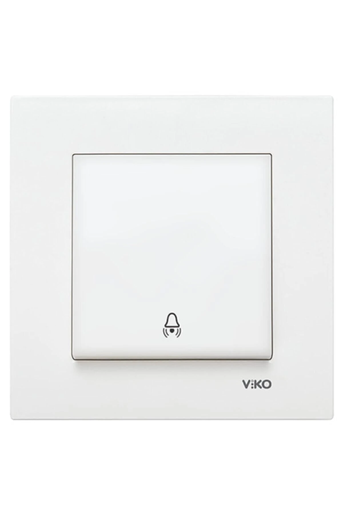 Karre Zil Anahtar Çerçeveli - Beyaz