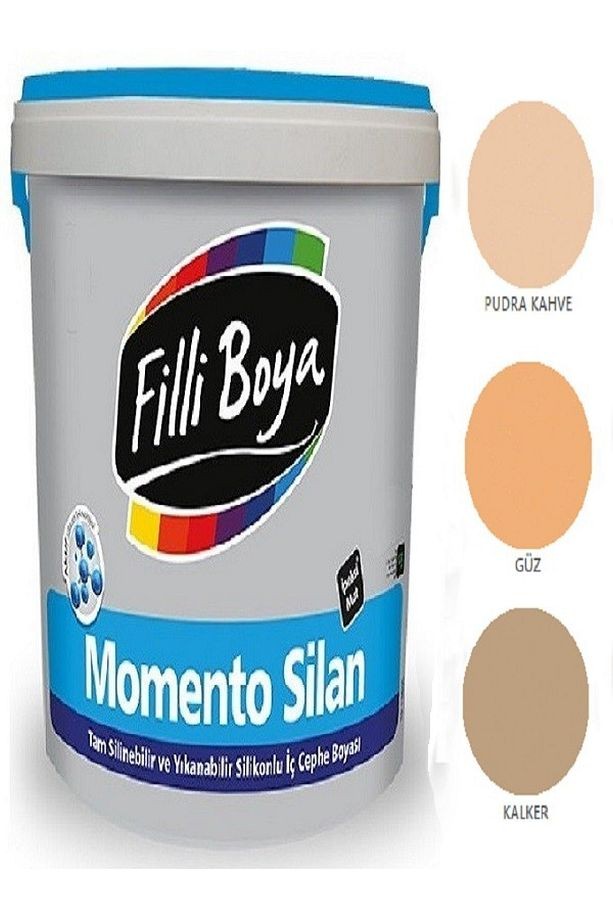Momento Silan Tam Silinebilir Yıkanabilir Silikonlu Ipek Mat Boya 2,5lt (güz)