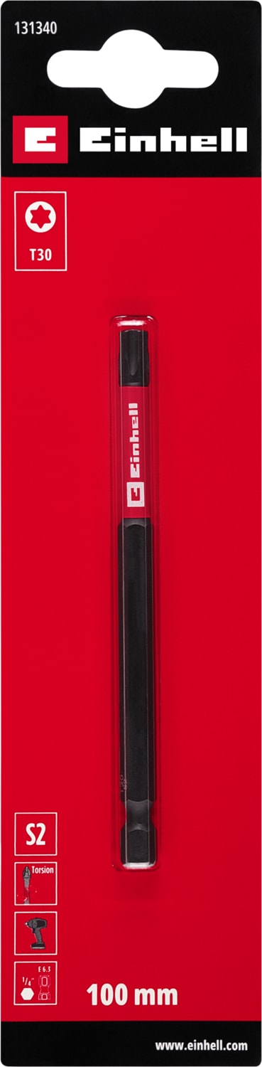 EİNHELL Torx Bits Uç 100 mm T30 S2