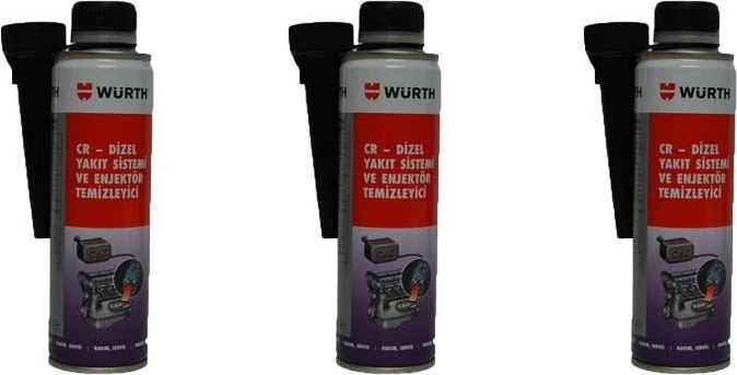 Yüksek Performanslı Dizel Enjektör Temizleyici Yakıt Katkısı (3 x 300 ml)