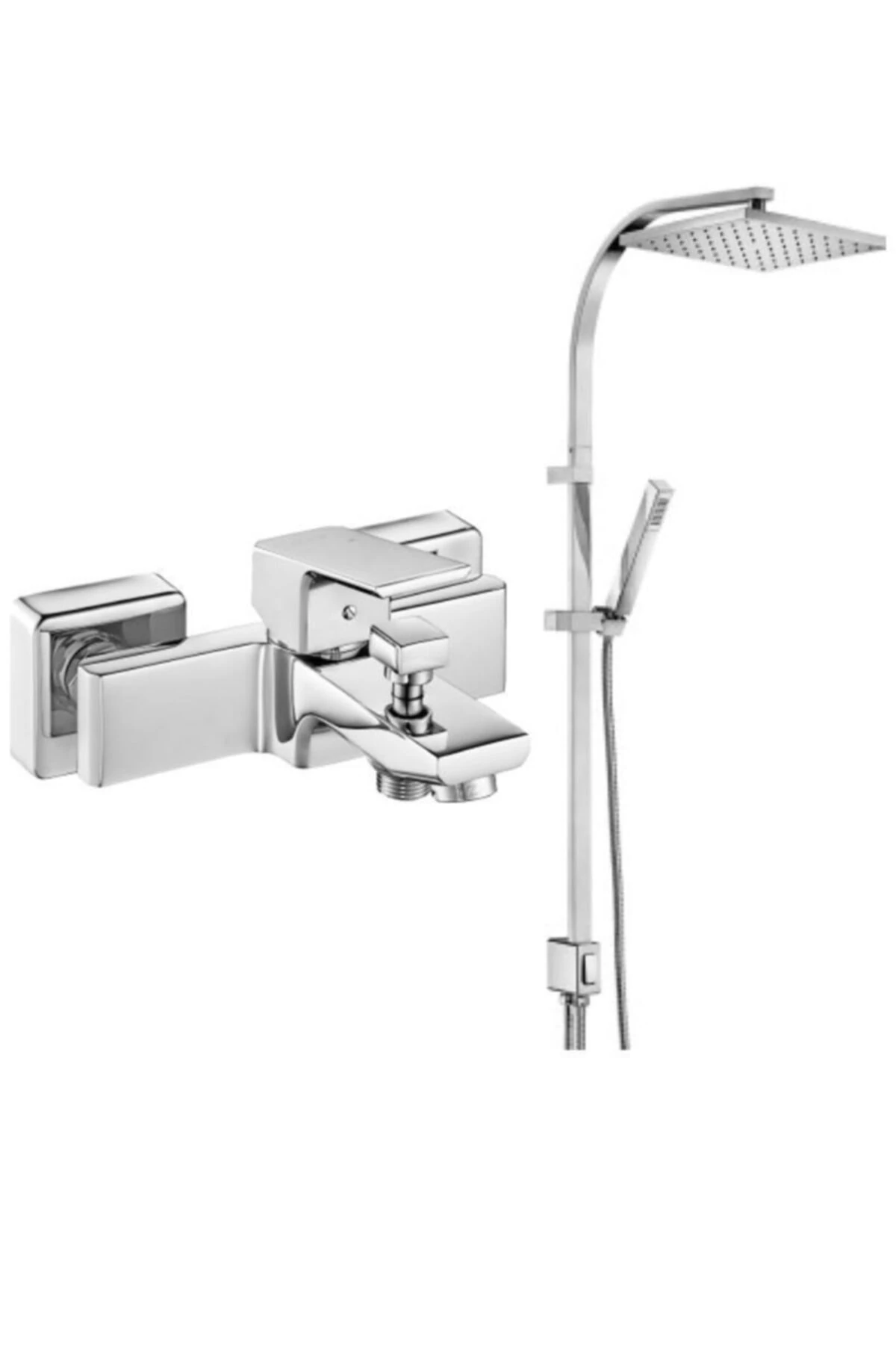 Tiera Banyo Bataryası 469+tiera Kolonlu Tepe Duş Seti 012 2li Set
