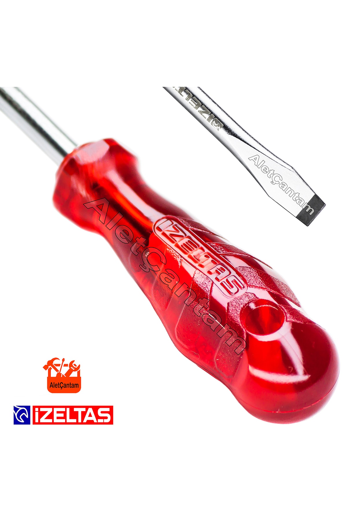 Düz Uçlu Tornavida Kraft 4 X 80 Ince Uçlu