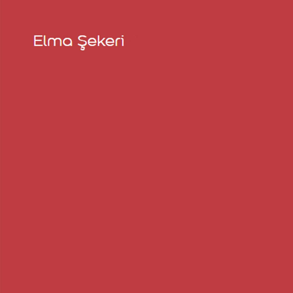 Plastik Mat Iç Cephe Boyası Elma Şekeri 2,5 Lt (3,5 Kg)