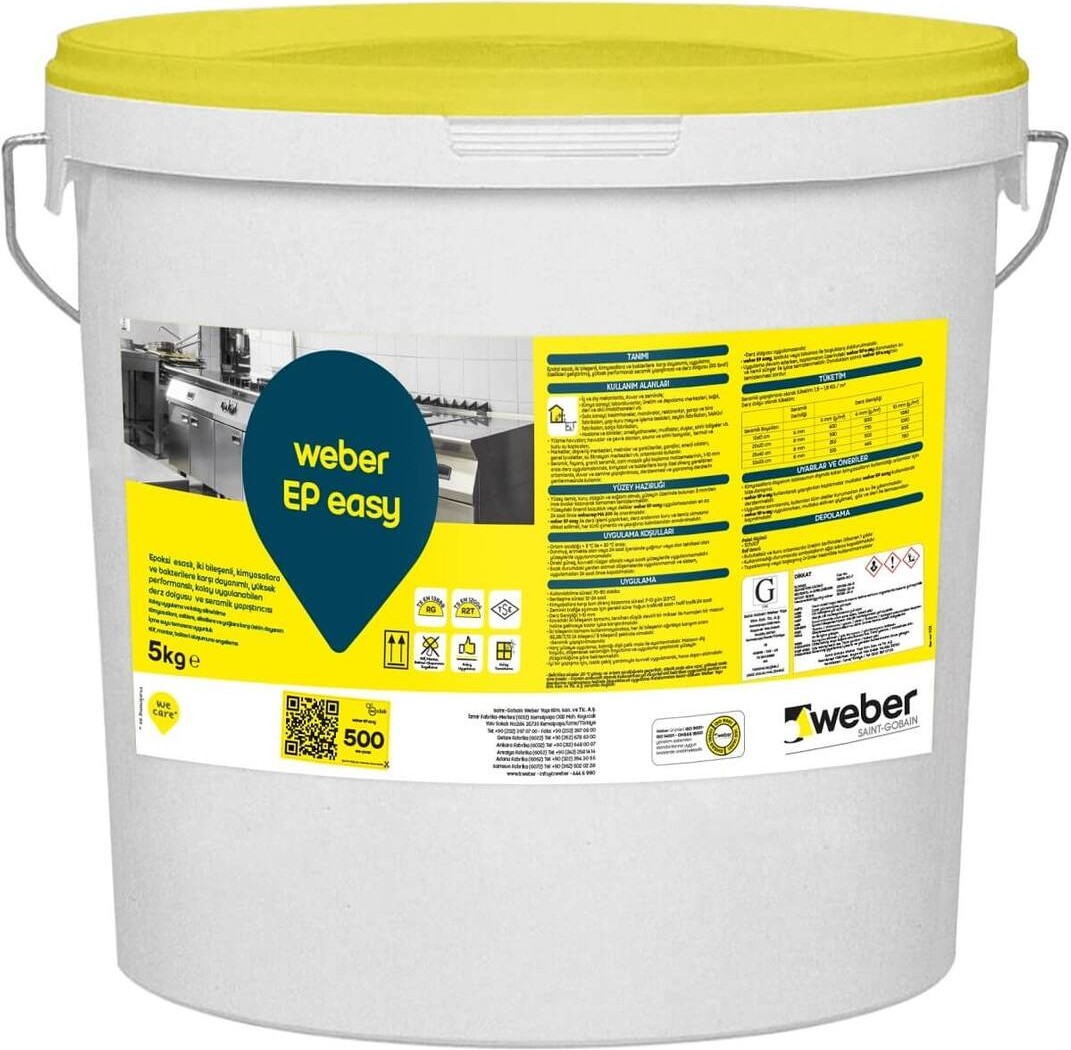Ep Easy Gri Epoksi Derz Dolgu 5 kg