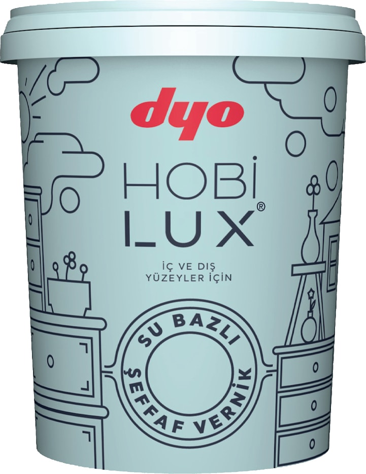Hobilux Vernik Mat Şeffaf 0,4 Lt