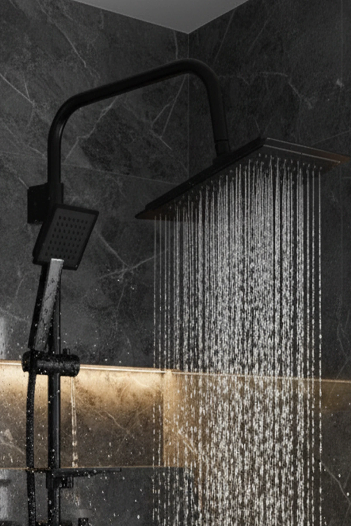 Lavabo Banyo Bataryası Robot Duş Takımı Musluk Armatür Siyah Renk Çeşitleri