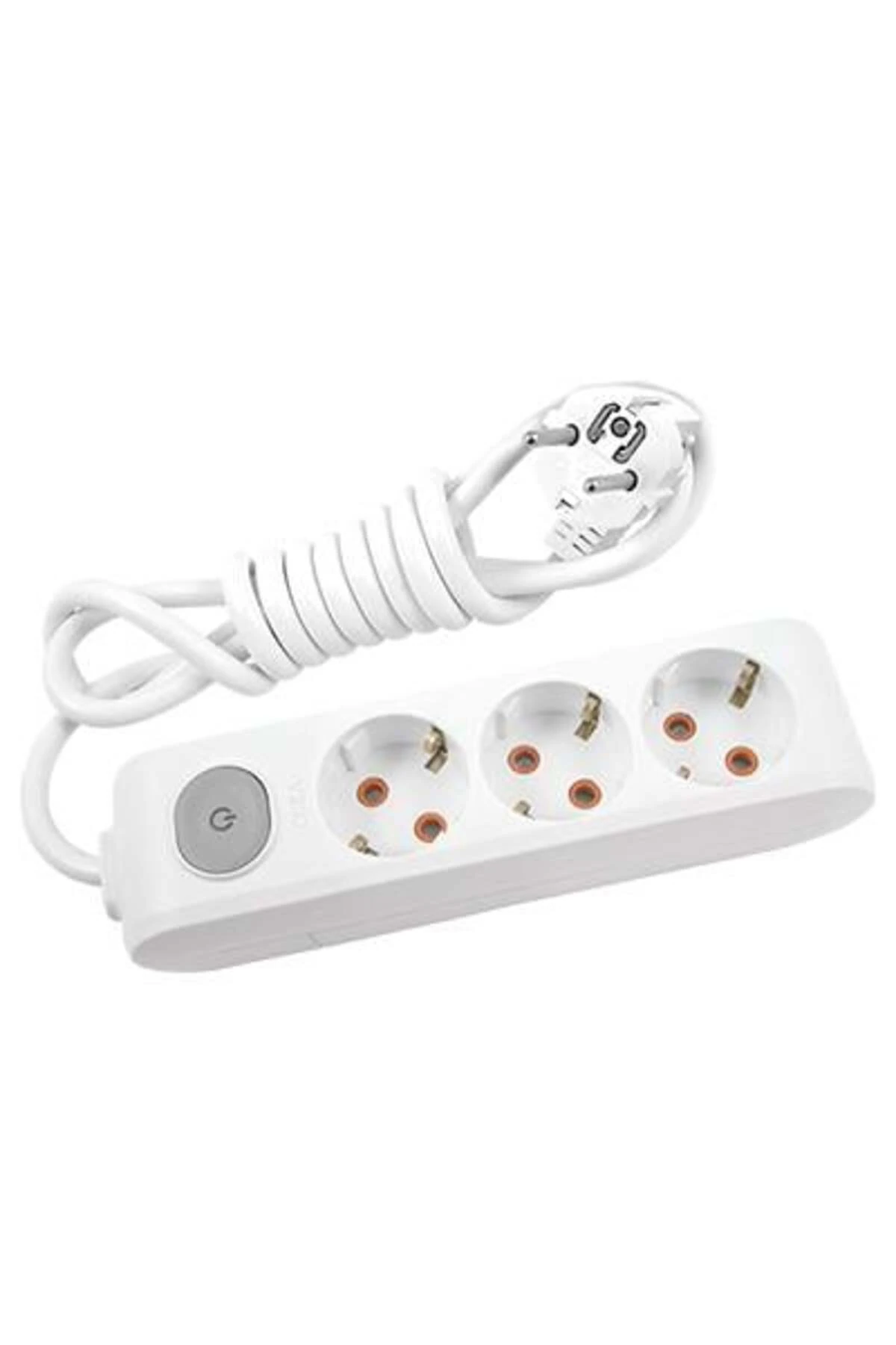 Viko-3-lü 2m Kablolu Çocuk Korumalı Anahtarlı Multi-let Grup Priz-90117302