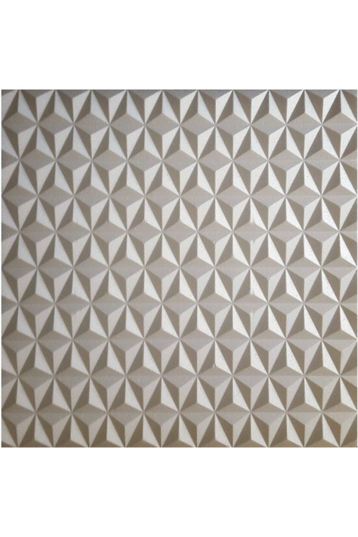 Piramit Desenli Stropiyer Dekoratif Tavan Kaplama Paneli 4 Adet - 1 M2