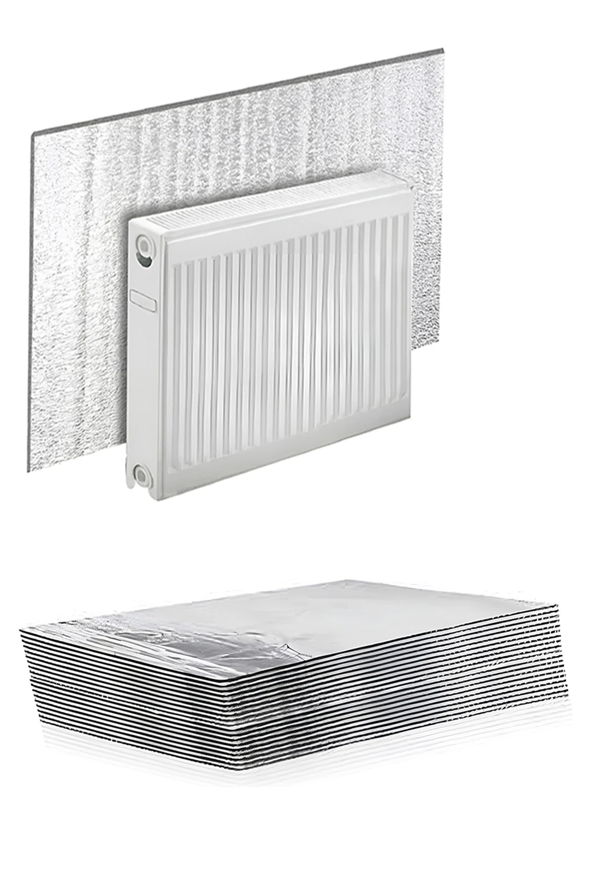 Dokuzlu Petek, Radyatör Arkası Isı Yalıtımı Elektrik Doğalgaz Tasarrufu Kalörifer Izolasyonu Levhası