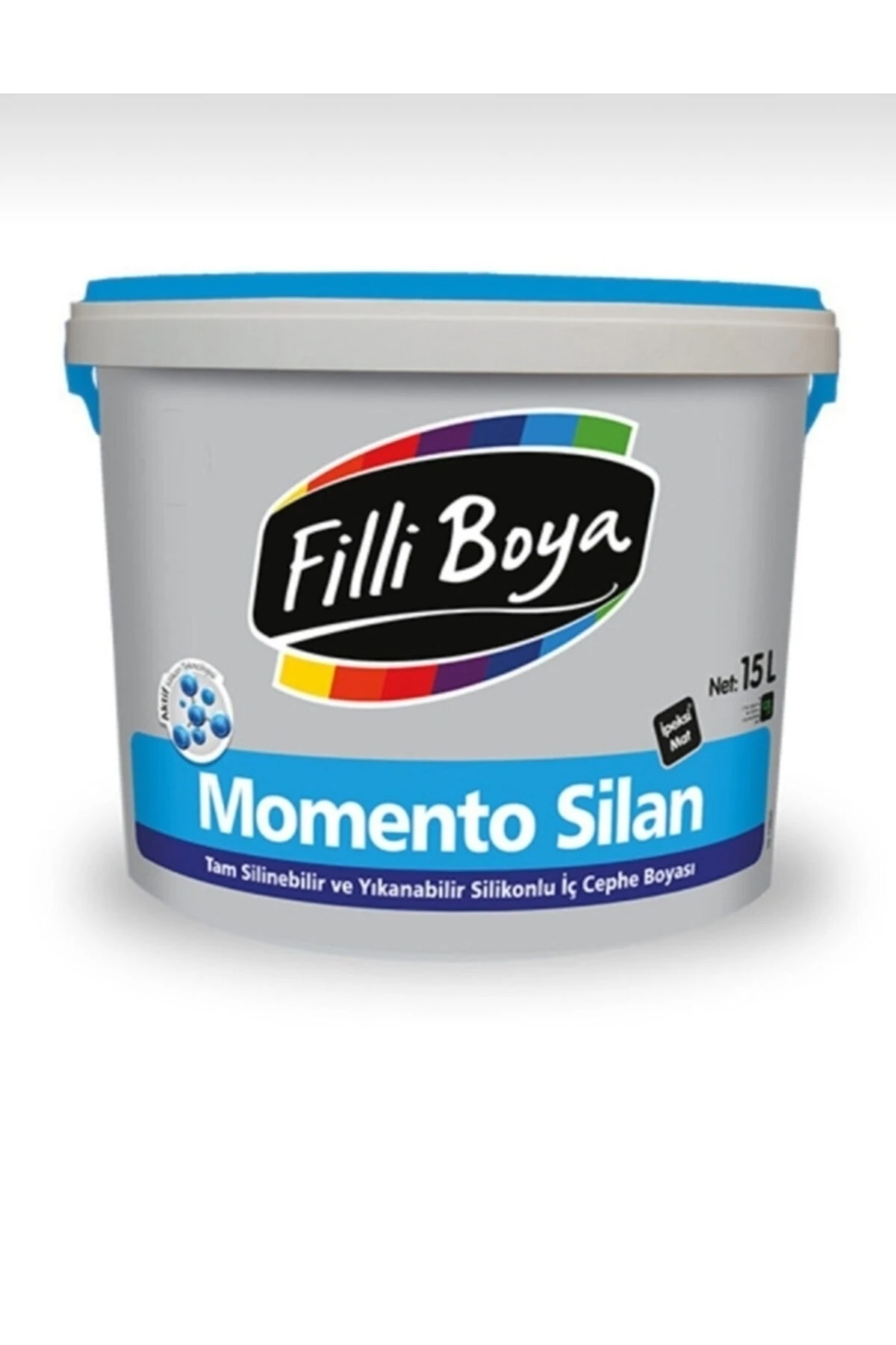 Filli Özaydoğanlar Momento Silan Yıkanabilir Tamsilinebilir Iç Cephe Andezit15 2.5 Lt