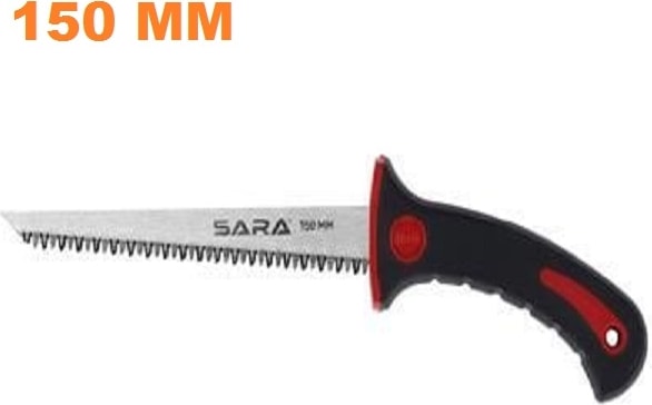 Alçıpan Testere 150 mm Karbon Çelik Isıl Işlemli Dişler Ergonomik Tutuş