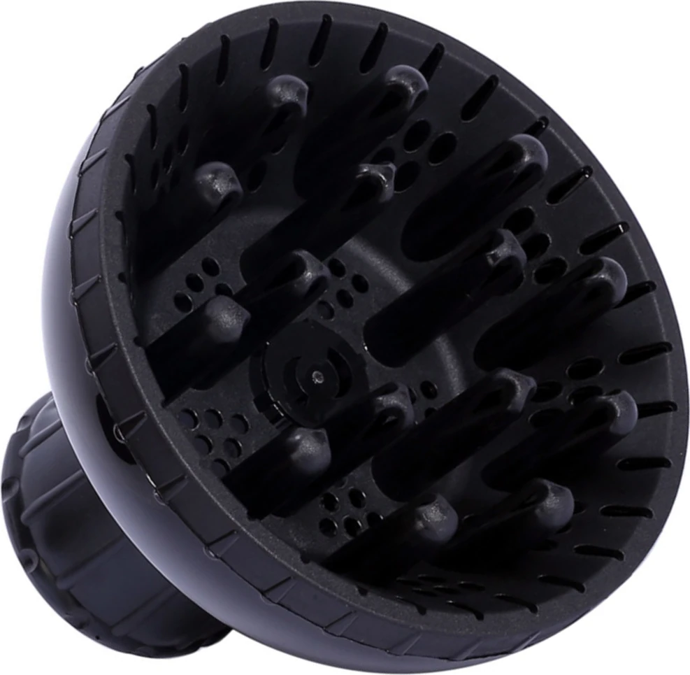 Profesyonel Kuaför Fönlerine Uygun Başlık (Difüzör) - Siyah