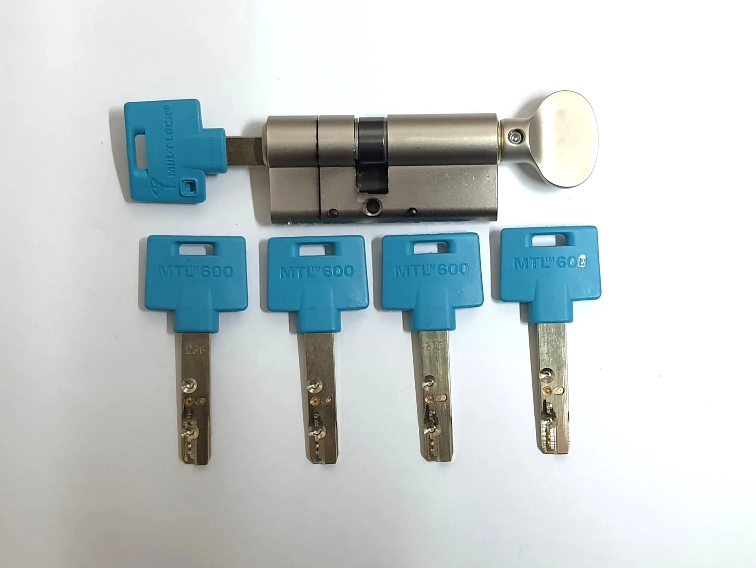 MTL600 Interactive Yüksek Güvenli Tuzaklı Çelik Takviyeli Mandallı Barel 69 mm