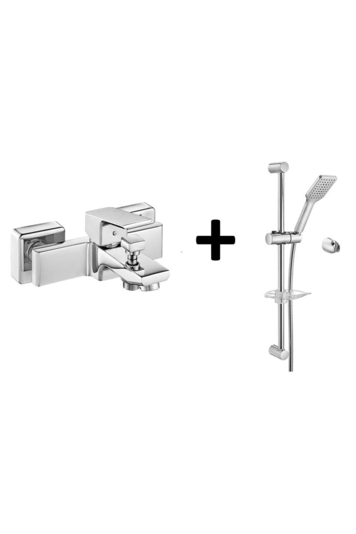 Tiera Banyo Bataryası + Tiera Hareketli Banyo Üst Takım 1f (duş Başlığı)