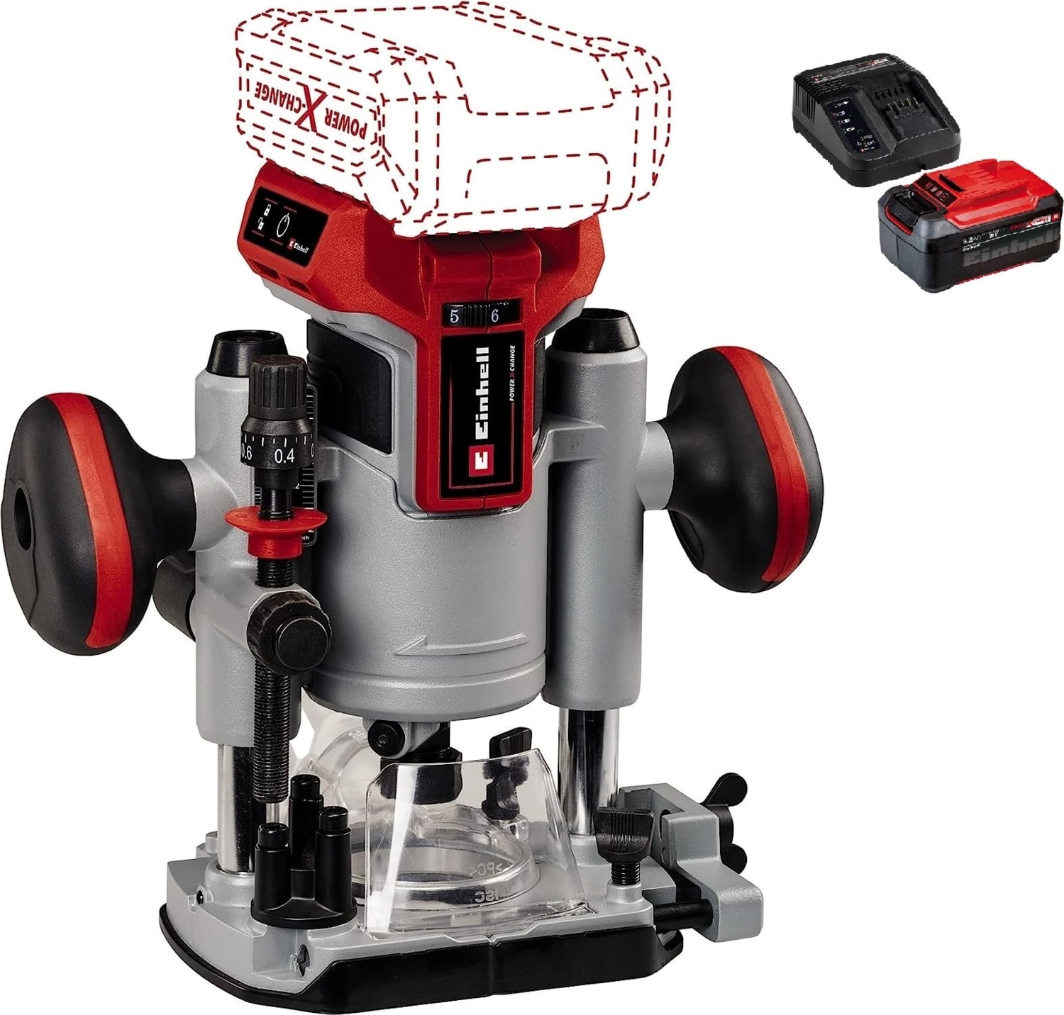 4350411 Tp-Ro 18 Li Bl Kömürsüz Freze 5,2 Akü Sterter Kit