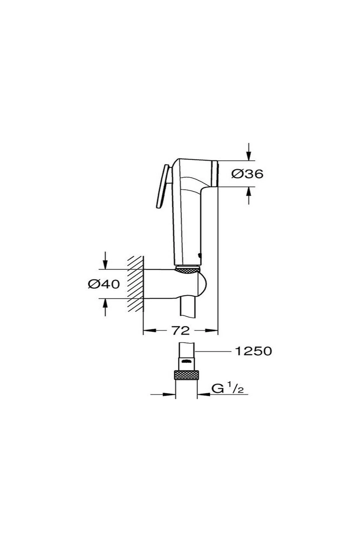 Duş Seti Brushed Cool Sunrise - 27513gn1