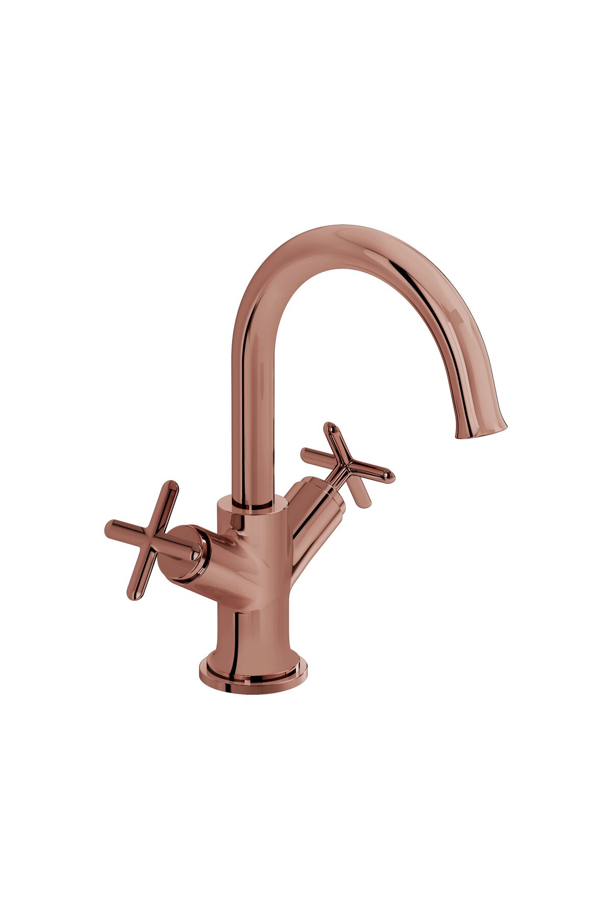 Origin Classic A4288429 Lavabo Bataryası, Çift Kumandalı, Soft Bakır