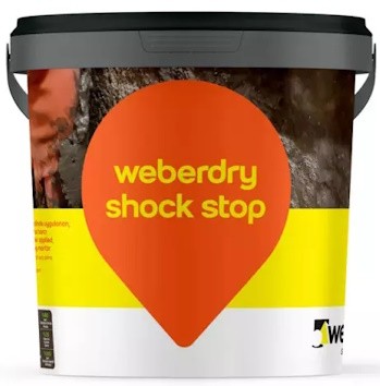 Weber Dry Shock Stop Gri Ani Su Tıkaç Harcı 15 kg