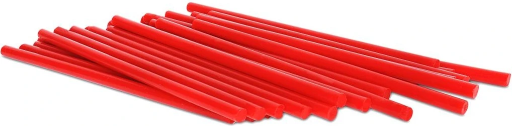 Stein Kalın Kırmızı Sıcak Silikon - Mum Silikon 4 Adet