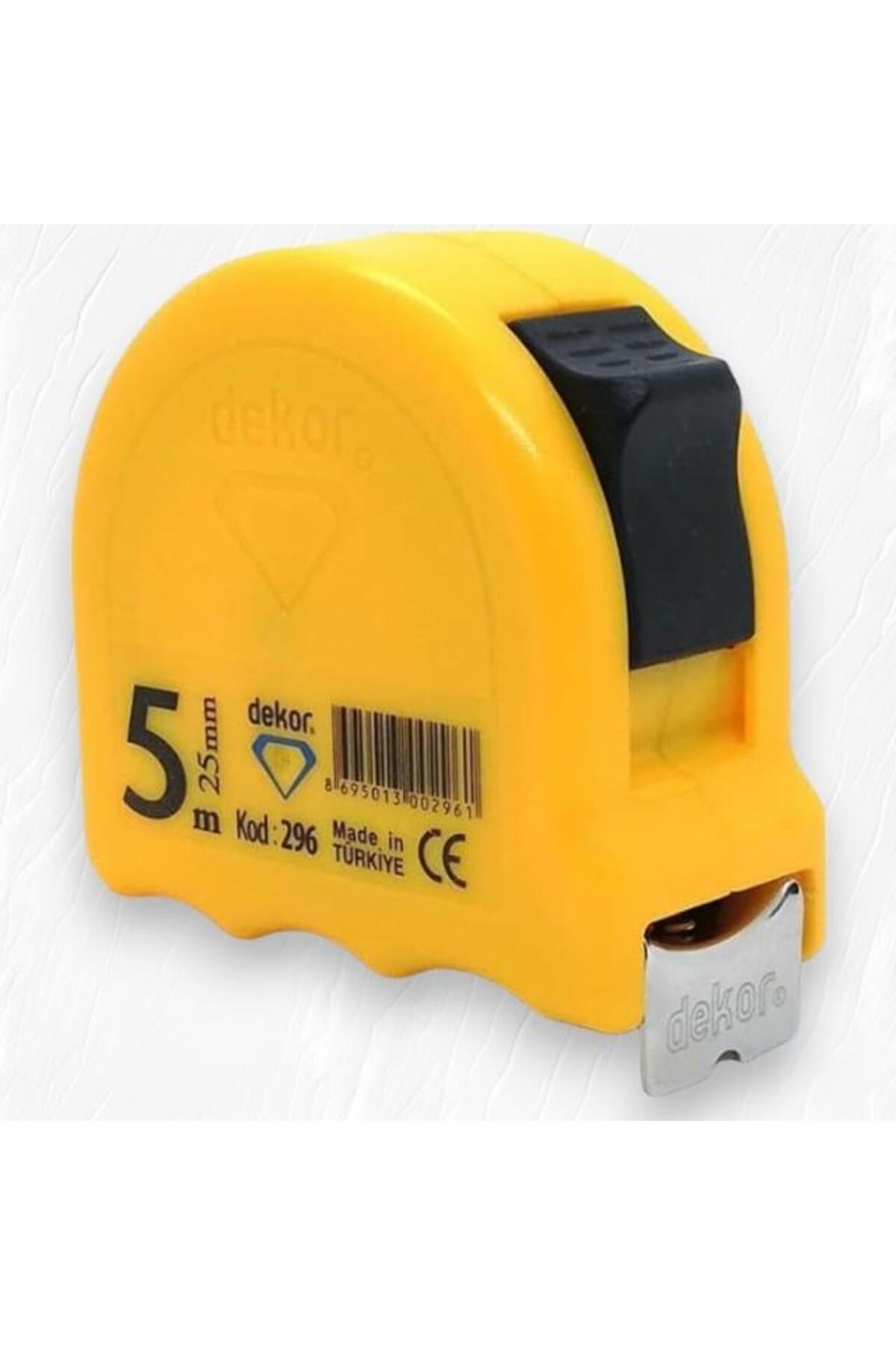 Şerit Metre 5mx25mm Şoka Dayanıklı