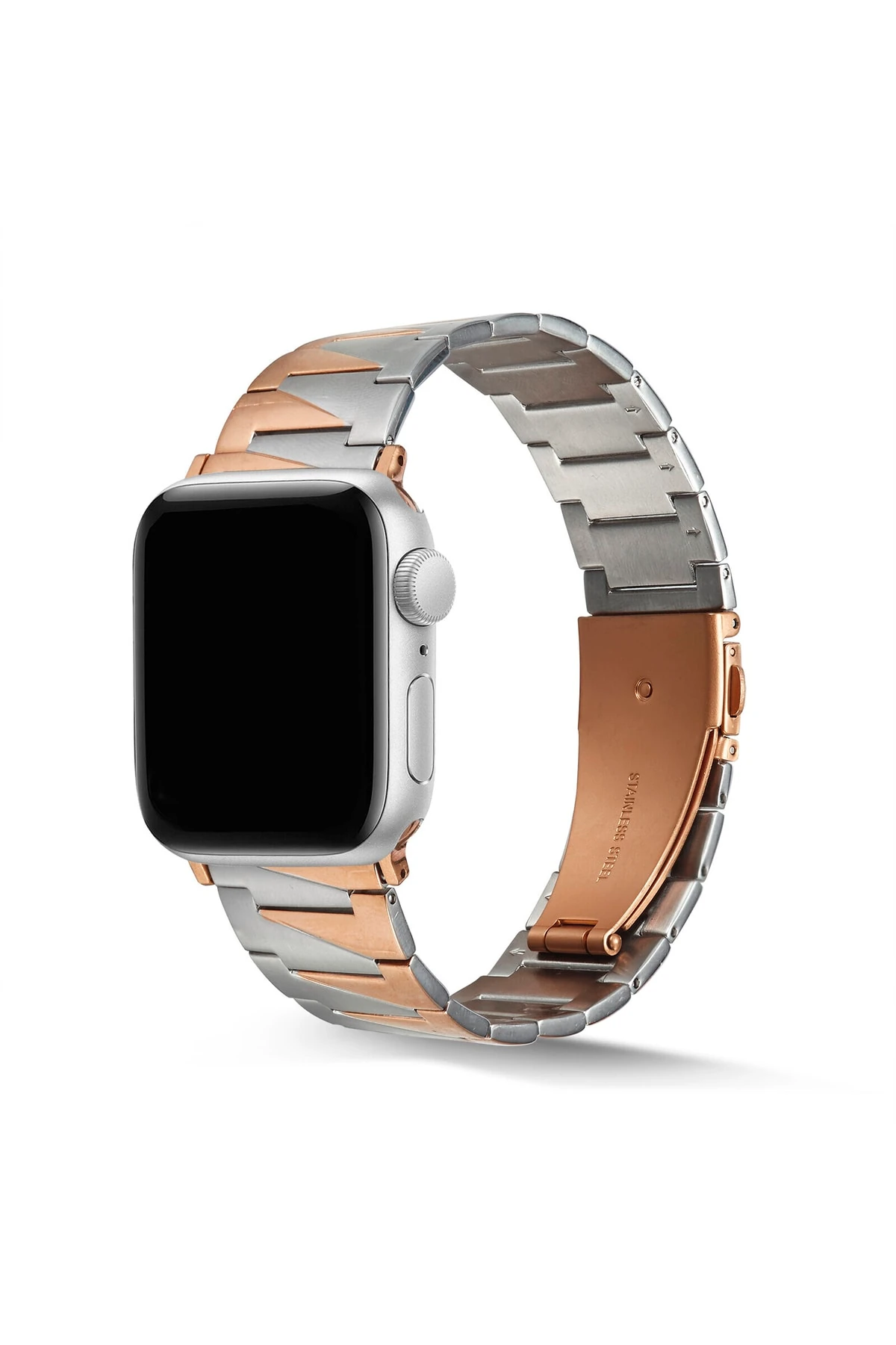 Apple Watch 7 45 Mm Için Prizma Model Krd-48 Metal Kayış-kordon